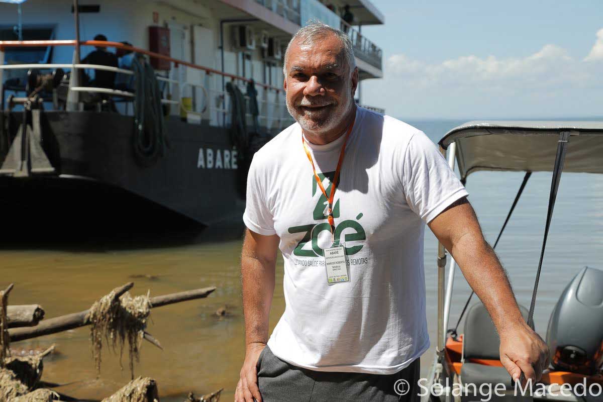 Marcos Menezes - Expedição ONG Zoe embarcação Abaré